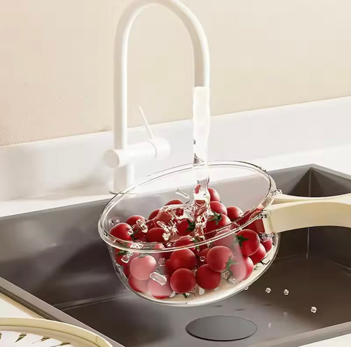 3 in 1 Drain Basket Storage Box, Fruit And Vegetable Washing Bowl With Strainer, Fruit And Vegetable Dehydrator Basket 3 in 1 Drain Basket Storage Box, Fruit And Vegetable Washing Bowl With Strainer, Fruit And Vegetable Dehydrator Basket